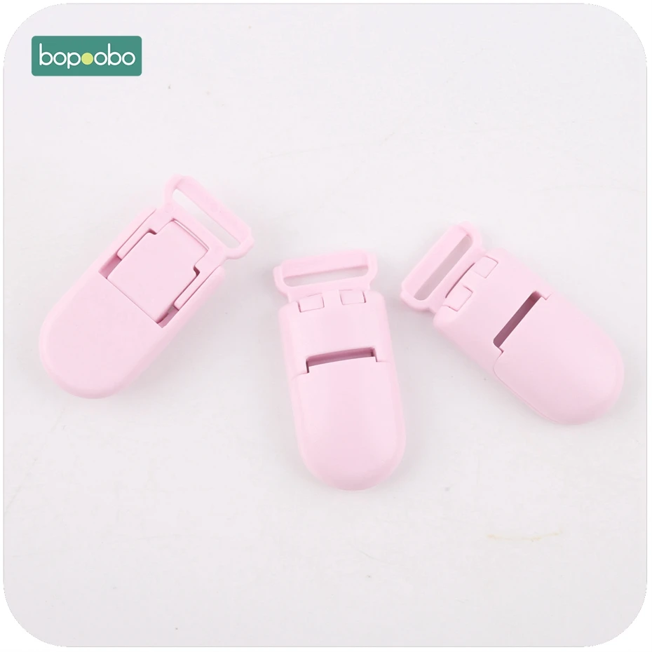 Bopoobo-안전한  플라스틱 젖꼭지 클립, 5 개, 용 노리개, 무독성 소재,  Teethers, DIY 공예