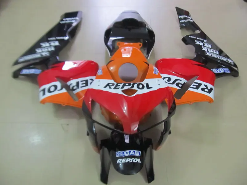 Мотоцикл обтекатель комплект для HONDA CBR600RR F5 05 06 CBR 600RR 600 RR 2005 2006 топ красные