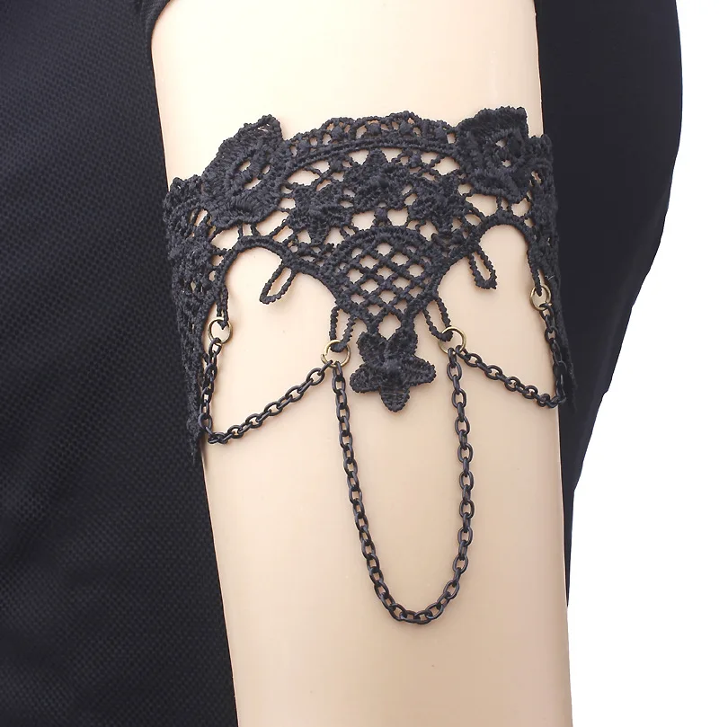 Promotions Cheap Sexy Black Lace Arm Cuff Bracelet For ...