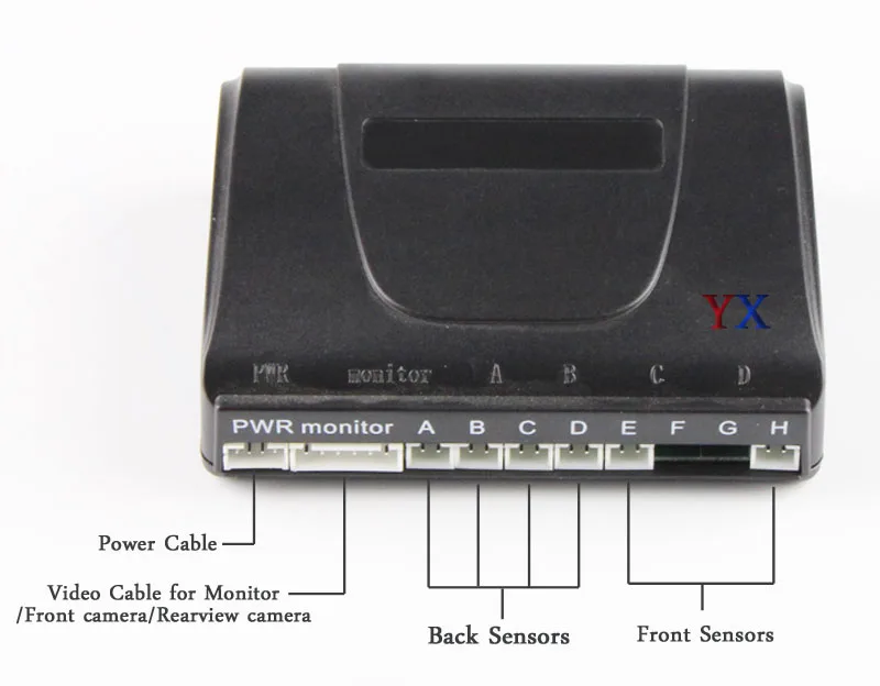 Двухъядерный процессор Автомобильный датчик парковки 6 видео RCA 12 в Реверсивные радары парктроник для автомобиля автомобильная система автомобильный детектор помощь при парковке
