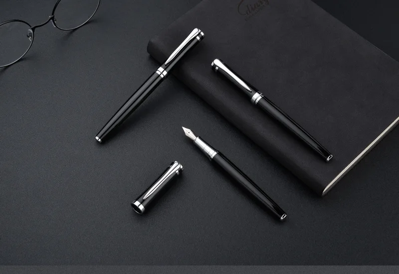 Baoer3035 перьевая ручка stilografica pluma fuente ручка estilografos dibujo vulpen печать логотипа может быть обработана канцелярские товары оптом