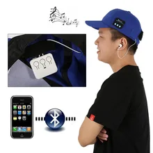 New Wireless Sport Bluetooth Music Hat Cap Speaker Headset Sport Baseball Cap Headset 2-in-1 Hands-free for Smart Phone Tablet