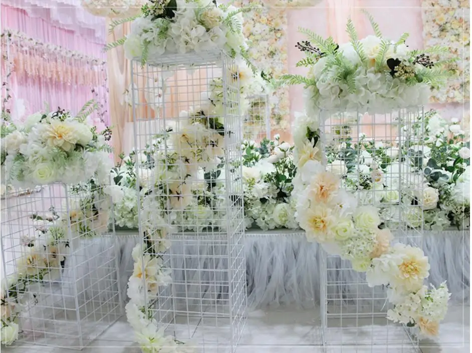 

3pcs (60/80/100cm tall) New beautiful wedding scene decorates birdcage& stands