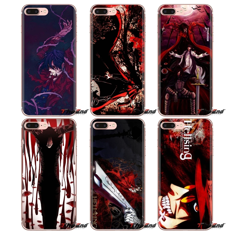 

Horror Anime Hellsing Alucard Phone Shell Covers For Huawei G7 G8 P7 P8 P9 P10 P20 P30 Lite Mini Pro P Smart Plus 2017 2018 2019