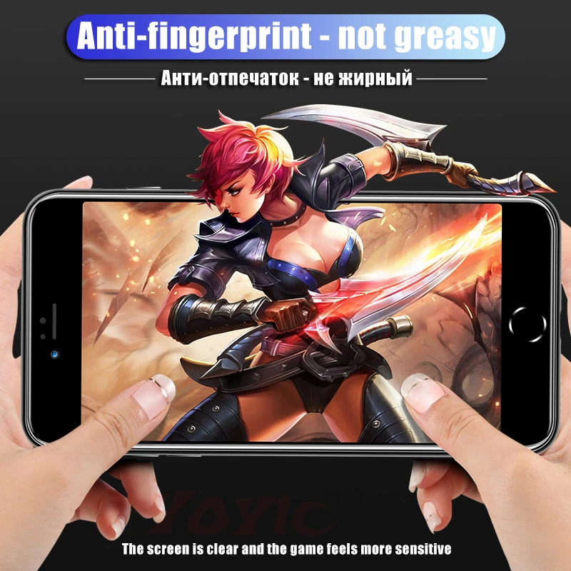 FLOVEME Gehärtetem Glas Für iPhone XR 7 Plus 9D Screen Protector Glas Für iPhone 7 8 6 6S Plus X XS