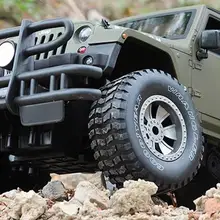 1/8 весы пластиковые игрушки подарок внедорожные транспортные средства военный пульт дистанционного управления Вранглер трактор для езды по скалам JeepTruck RTR