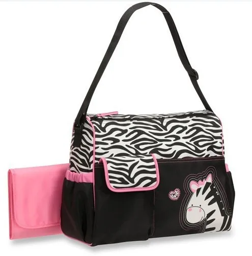 Милые Зебра Мода многоцелевой подгузник сумка для пеленания сумка для мамы средства ухода за кожей будущих мам Мама Tote пеленки - Цвет: Zebra