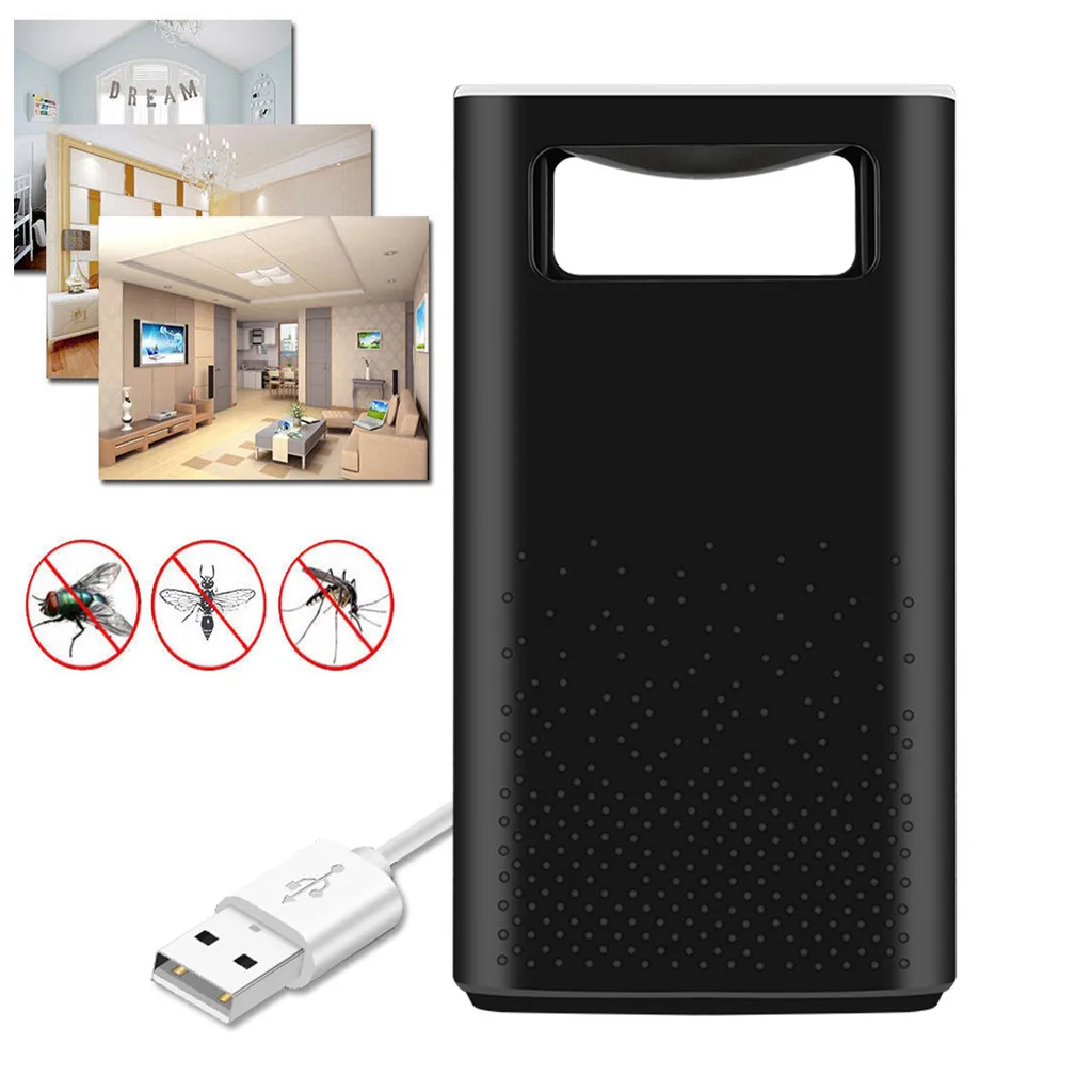 

Electric Mosquito Killer Lamps LED Photocatalyst Ultra-Silence Bionic UV Physical Repel mosquitoes Strong Suction Pest Control