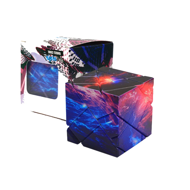 

ZCube 3x3x3 Star Sky Print Magic Speed Cube Strange Shape Puzzle Cube 3x3x3 Magico Cubo Educational Learning Toys For Children