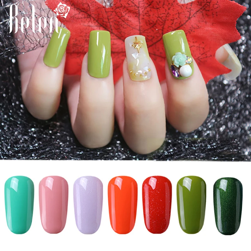 

Belen Gel Primer Gel Nail Polish Manicure 8ML Pure Glitter Color 30 Colors Soak-Off UV Hybrid Nail Art Lucky Varnishes Base Top