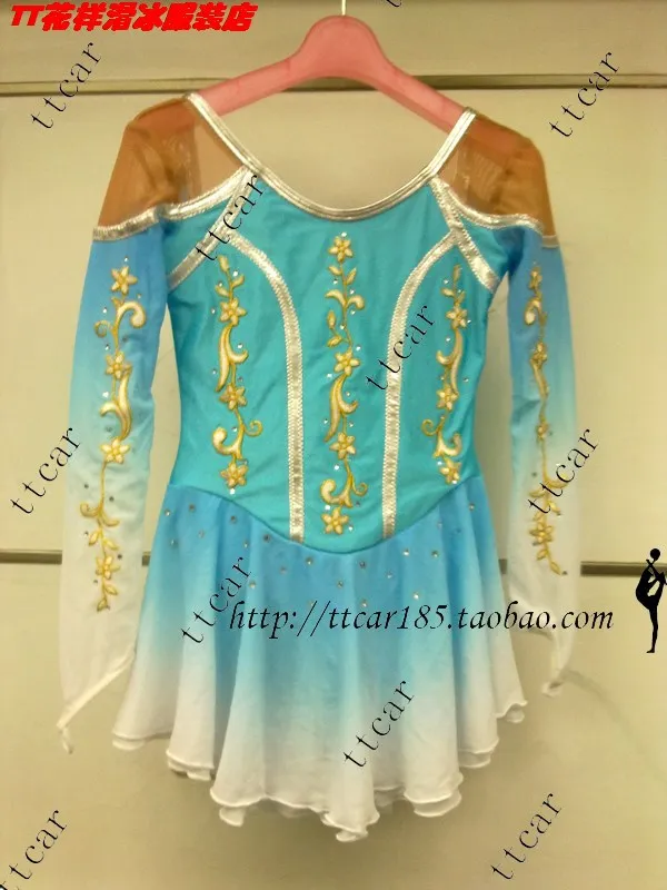 children ice sakting clothing hot sale figure dress for children