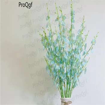 

Prodgf 3Pcs A Set fake dancing orchid f decoration