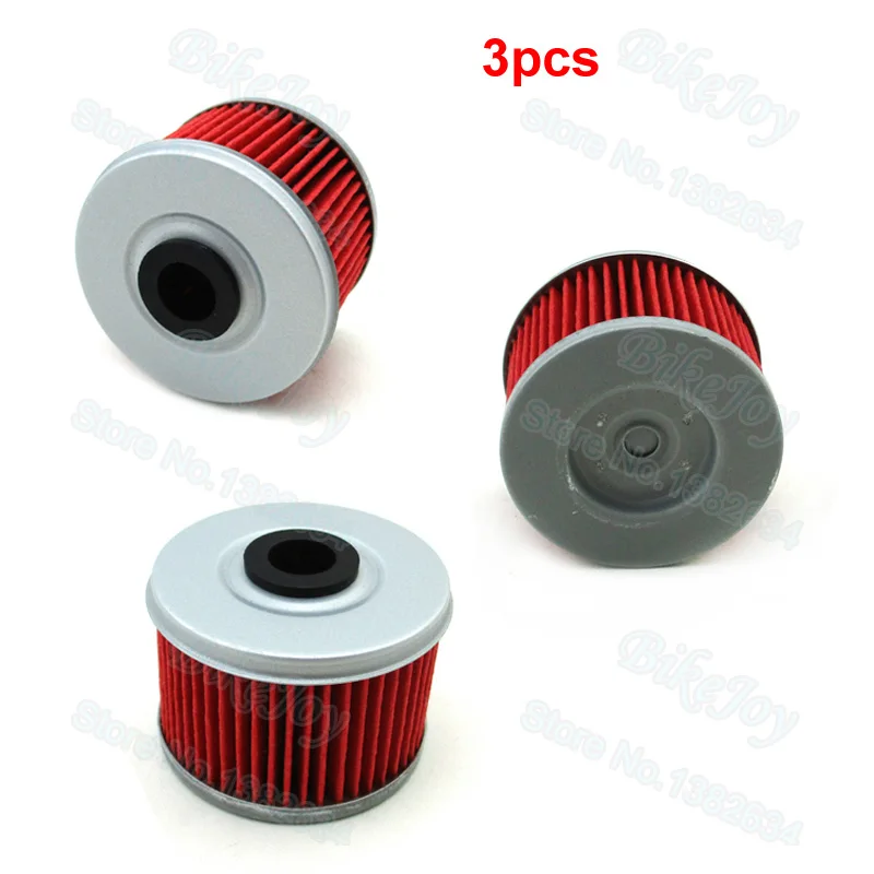 3ps/pack Fuel Oil Filter For Honda TRX450S TRX200D TRX350 TRX300FW