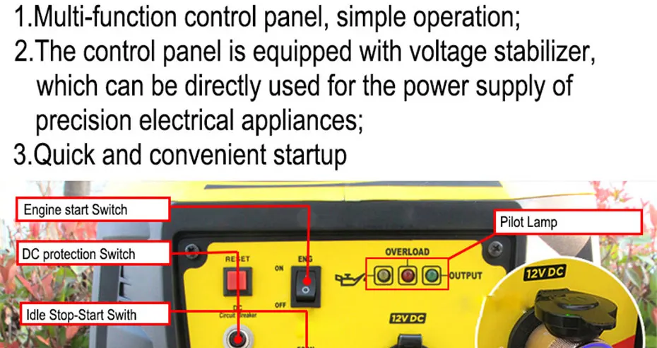 2300W 220V AC новая модель легкий инвертор генератор, портативный генератор для кемпинга, открытый генератор для пикника, T2300i