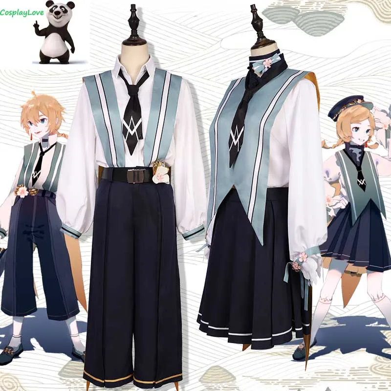 

CosplayLove Custom Made Vocaloid Kagamine Rin Kagamine Len Sakura of Spring Uniform Cosplay Costume For Halloween Christmas