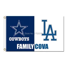 Dallas Cowboys Flag Family Cova 3×5 FT Football Banner 100D Polyester *FL Banner National Rugby League Flag Dallas Cowboys
