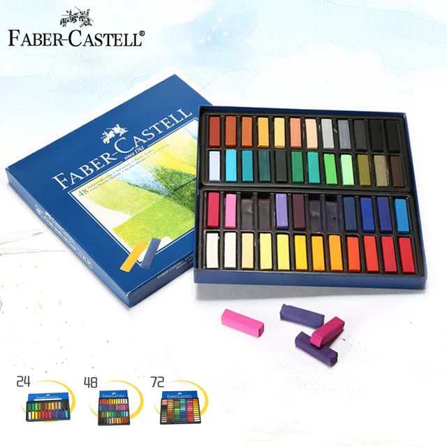Faber Castell Oil Pastels Set 24/48/72 Colors Professional Artistic