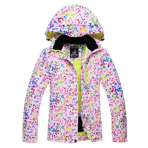 Лыжные куртки, Женская куртка для сноуборда, лыжные зимние куртки, зимняя уличная спортивная одежда, теплая дышащая водонепроницаемая - Цвет: 006A