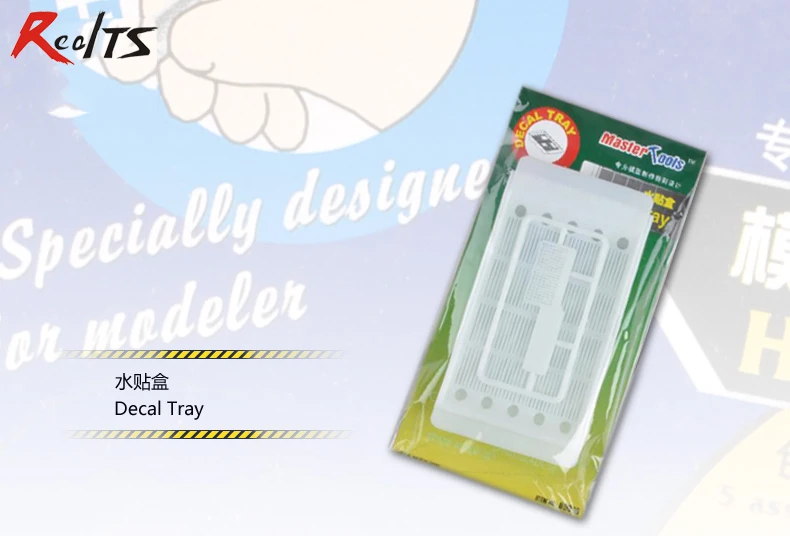 

RealTS Trumpeter Master Tools 09918 Decal Tray Model Assemble Tool with Instructions