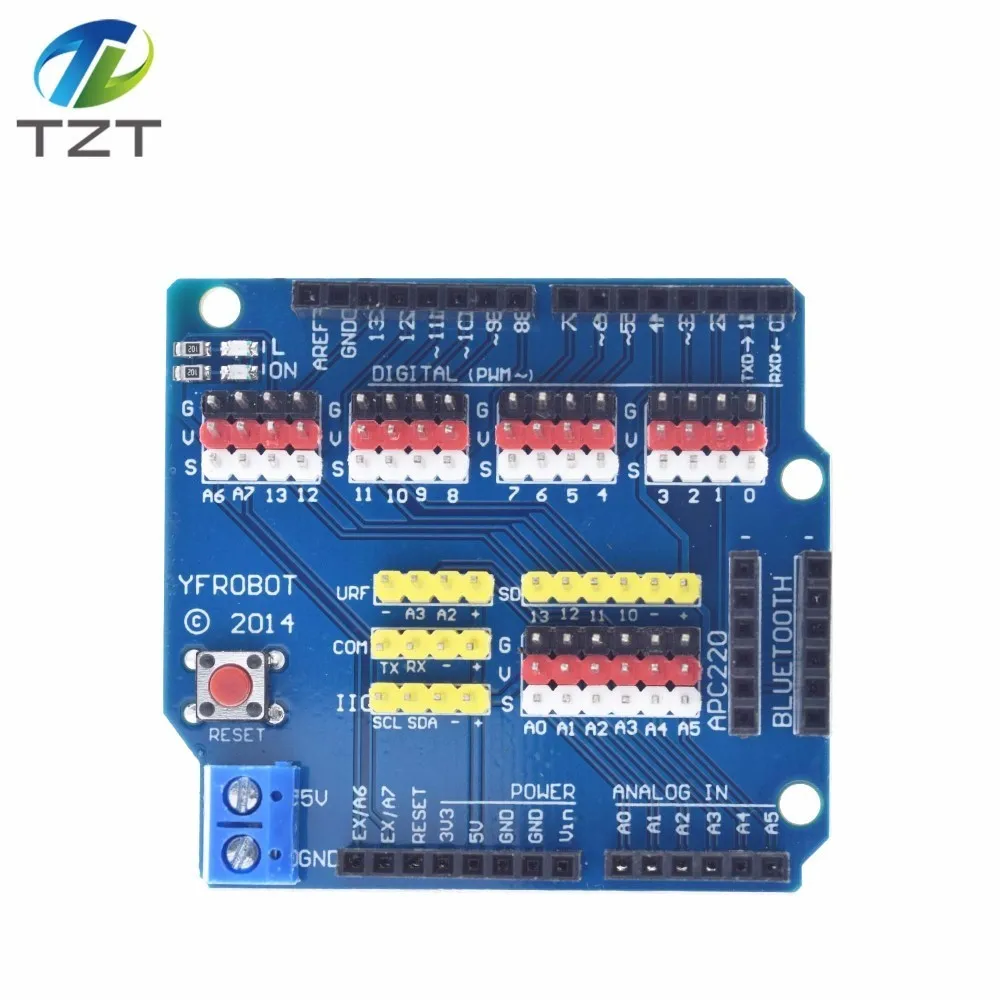 Pour Arduino UNO R3 V5.0 Module électrique Capteur Shield Expansion Board Shield 5.0