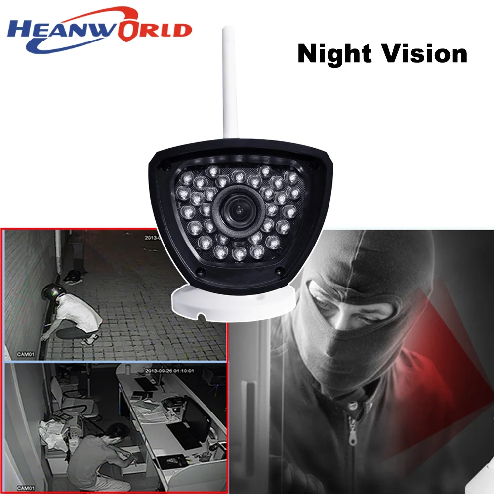 CCTV IP камера 720P WiFi наружная безопасности ONVIF водонепроницаемая система наблюдения