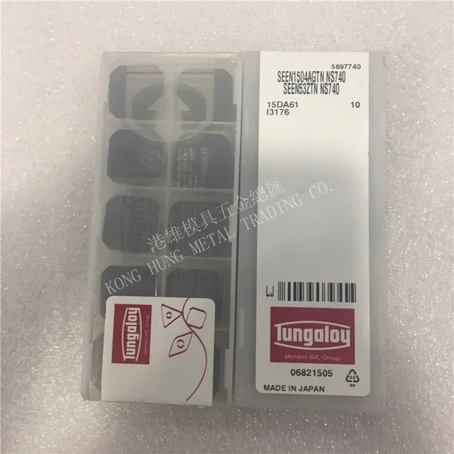 SEEN1504AGTN NS740 Original Tungaloy Carbide Inserts Milling Inserts