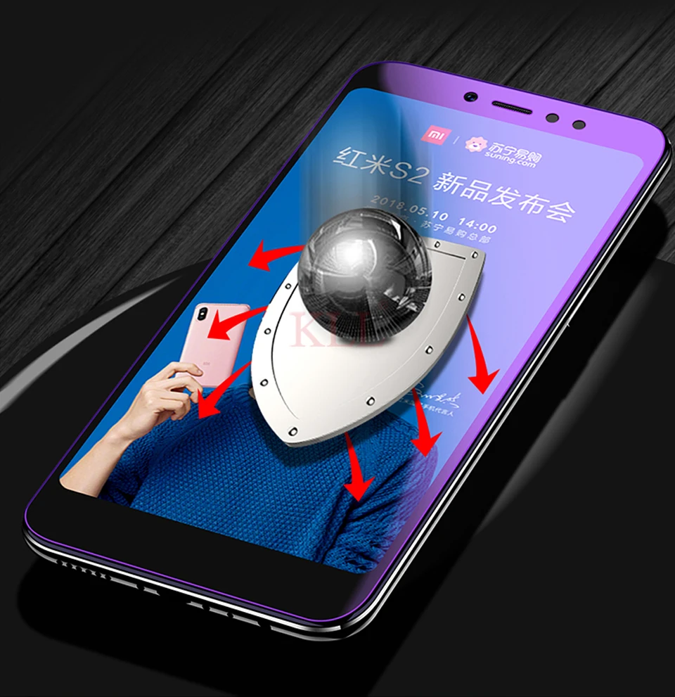 redmi note 5 tempered glass