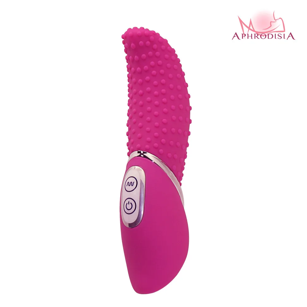 Aphrodisia Silicone 100 Waterproof Oral Sex Tongue Clitoris Massager G Spot Vibrator Clitoral