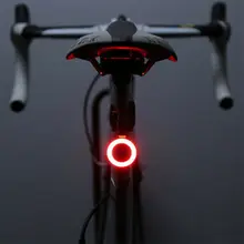 USB Перезаряжаемый задний светильник для велосипеда, задний фонарь, светодиодный Предупреждение ющий, водонепроницаемый