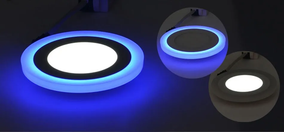 Double color led  panel  (2)