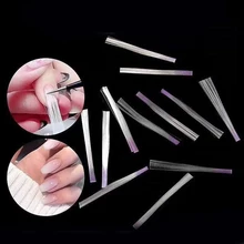 6 шт. русианские C кривые зажимы для ногтей Стекловолоконные инструменты для наращивания ногтей@ ME88