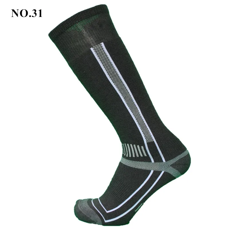 1 пара, канадский стиль, 80% мериносовая шерсть, плотные махровые зимние профессиональные носки для активного отдыха, носки для сноубординга#2 - Цвет: 31