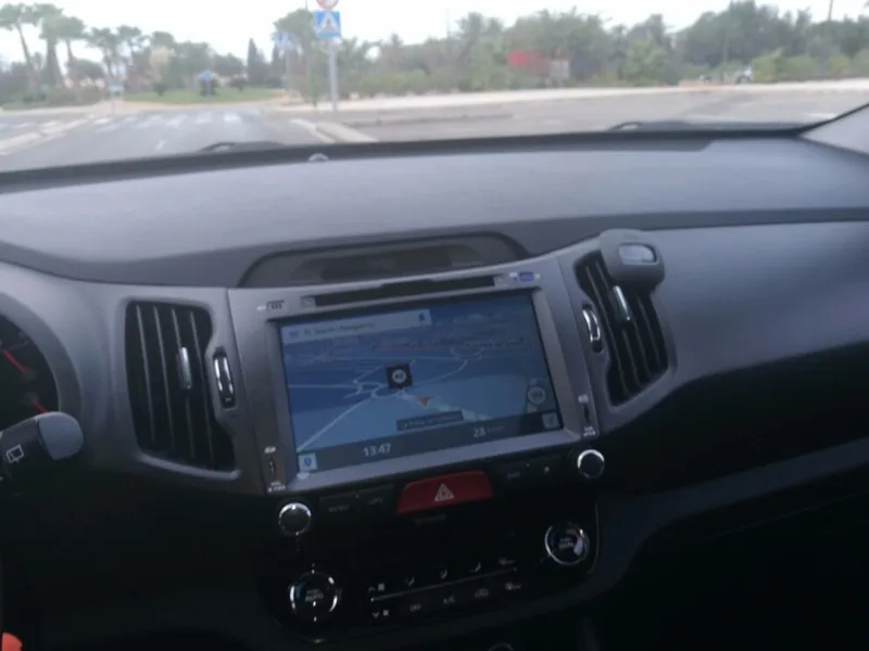 kia sportage car dvd1