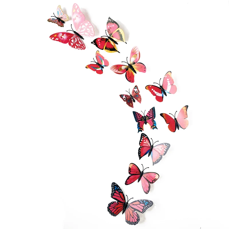 72pc Butterflies Wall Stickers Home Decor Art Wall Decals For Kids Room Wall Stickers Kitchen Wall Sticker Decoration Poster 72pc Butterflies Wall Stickers Home Decor Art Wall Decals For Kids Room Wall Stickers Kitchen Wall Sticker Decoration Poster