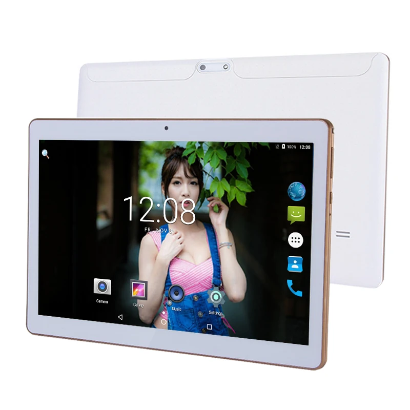 

Original 10 inch Tablet pc Octa Core 4GB+64GB FM SIM Card Cameras 3G Phone call 1280*800 Tablet pc WiFi Bluetooth 5MP+Keyboards
