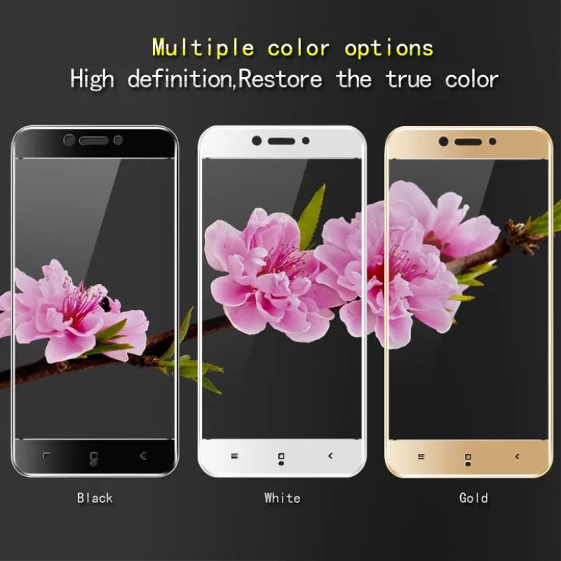 Xiaomi Redmi 4X Glass Full Cover Tempered Glass For Xiaomi Redmi 4X 5.0 Screen Protector For Xiomi Red mi 4X Pro Redmi4X Glass (5)