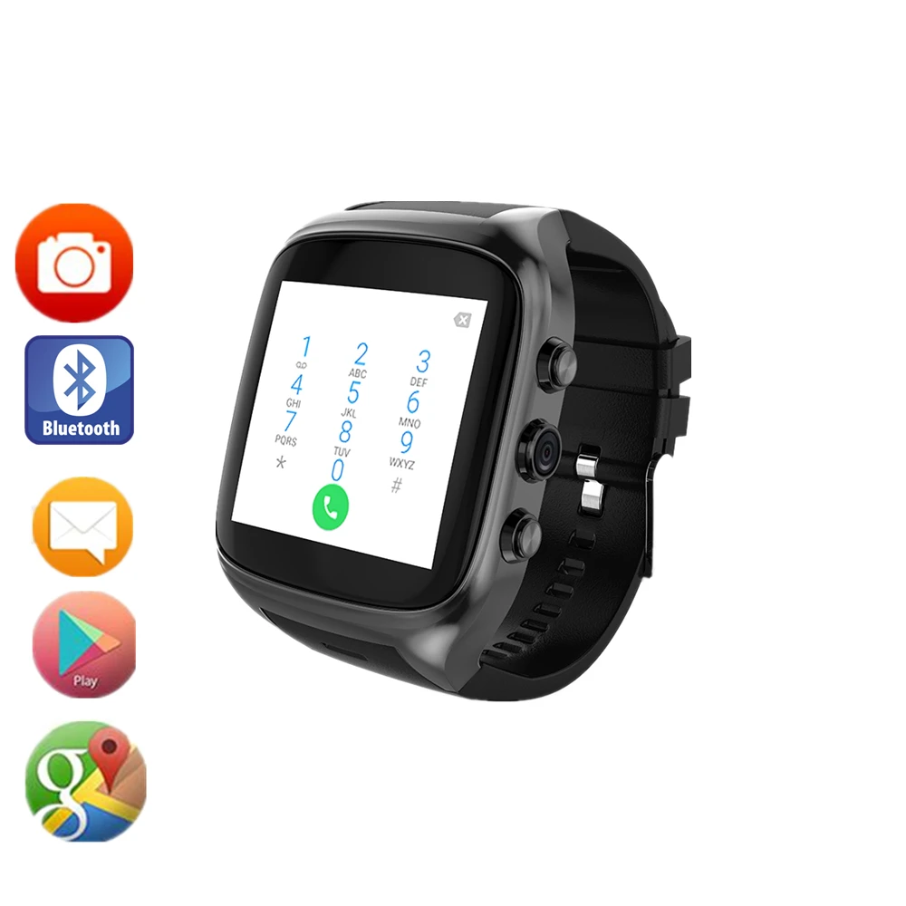 Android 5 1 Смарт часы 54 дюймов MTK6580 8 ГБ + 512 МБ WI FI 3g Водонепроницаемый gps тяжести Сенсор
