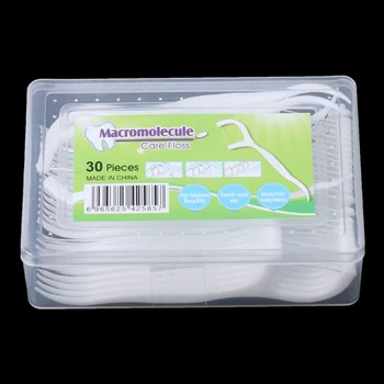 

30Pcs Sticks Health Tooth Clean Picks Dental Floss Flosser Toothpicks Oral Care