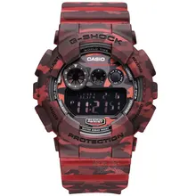 Casio watch large dial waterproof shockproof fashion sports electronic waterproof men s watch GD 120CM 4D
