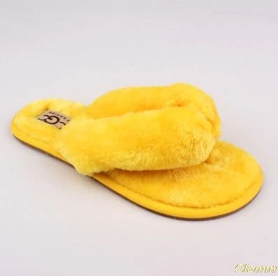 Домашние хлопковые плюшевые тапочки; сезон весна-лето-осень-зима; женская домашняя обувь на плоской подошве; zapatos de mujer; ; - Цвет: yellow