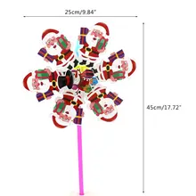 3D красочный милый мультфильм животных барабан ветряная мельница для сада, двора, улицы Декор Детская игрушка-подарок для детей