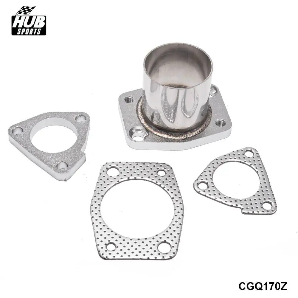 4pc Turbo Inlet + Outlet Flange Adapter Gasket - Garratt T25 T28 GT25 GT28 HU-CGQ170Z