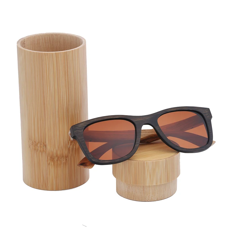 BerWer солнцезащитные очки поляризованные Зебры деревянные очки ручной работы Винтаж деревянная рамка мужской вождения солнцезащитные очки