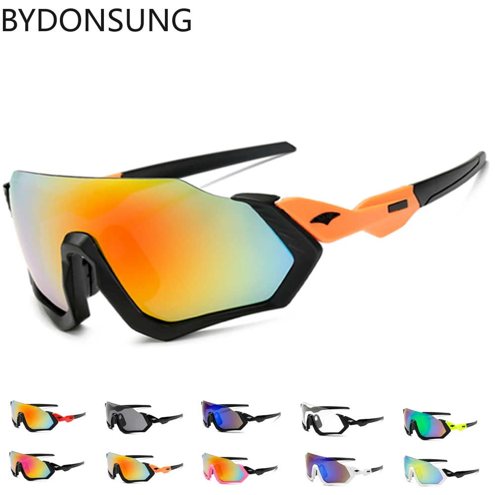 buy 10 Colors Cycling Sunglasses Outdoor Sprot Bike MTB Mountain Bicycle Glasses Motorcycle Fish Sunglasses Eyewear Gafas Ciclismo