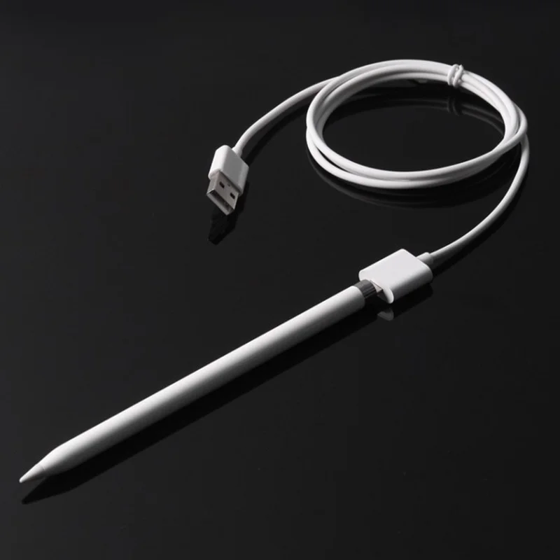 

Charger for Apple Pencil Adapter Charging Cable Cord for Apple IPad Pro Pencil Stylus Male To Female Extension USB Cable