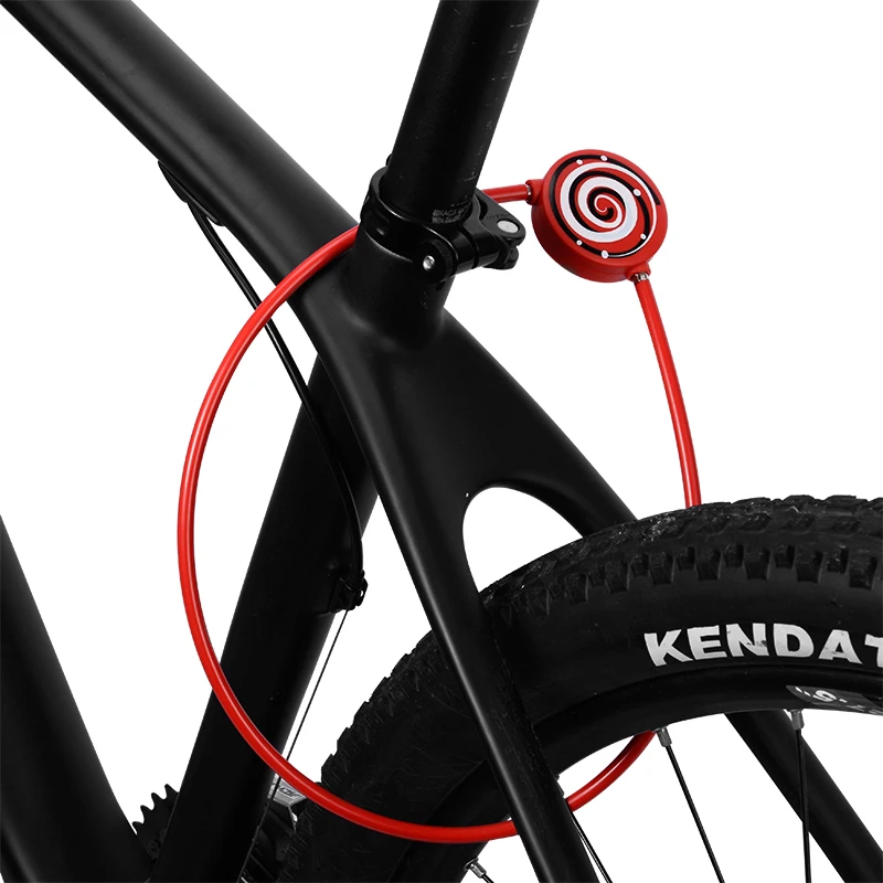 Сверхлегкий мини замок для велосипедных кабелей PAW Bike защитный BMX MTB езды на