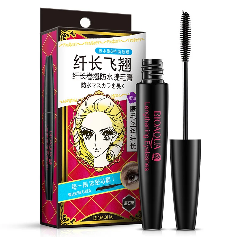 

BIOAQUA Natural Eyelashes Mascara Eyes Makeup Long Lasting Waterproof Cosmetics Lashes Lengthening Thick Curling Maquillage