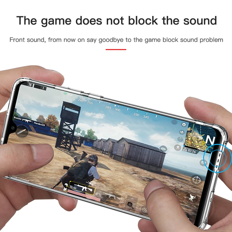 Akcoo противоударный ТПУ толстый чехол для Huawei P30 Pro Корпус с звуковым