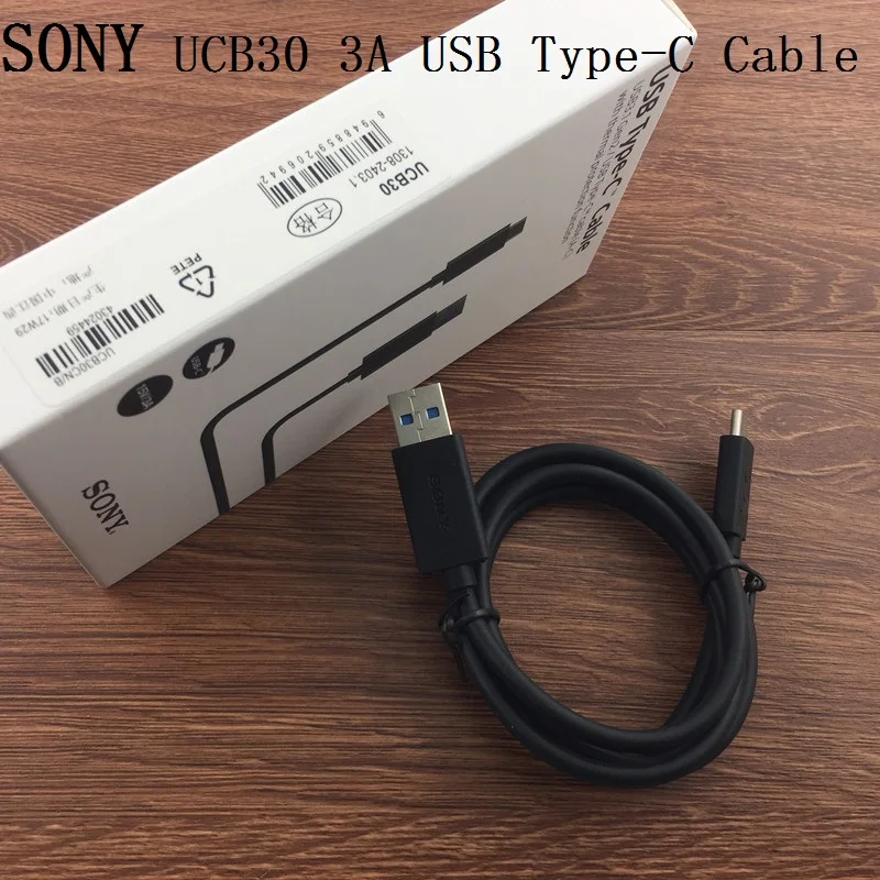 Original UCB30 100CM 3A fast quick charging USB Type C data Cable for