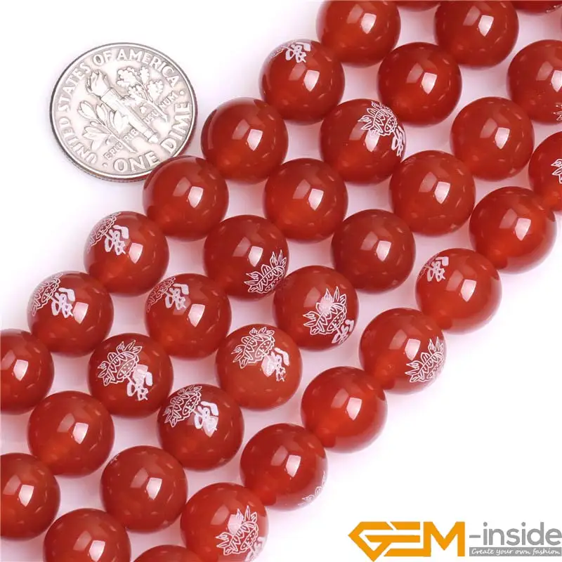 

10mm Round Red Agat Buddha Beads Natural Stone Beads For Bracelet Making For Jewelry Making Strand 15 Inches Free Shipping